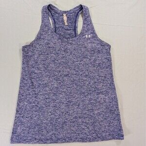 Under Armour Tech Twist Tank Top Heathered Blue Women's, Size M